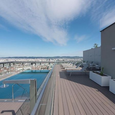 Hoch Hinaus, Neu Und Stilvoll Mit Pool Am Dach Apartamento Viena Exterior foto